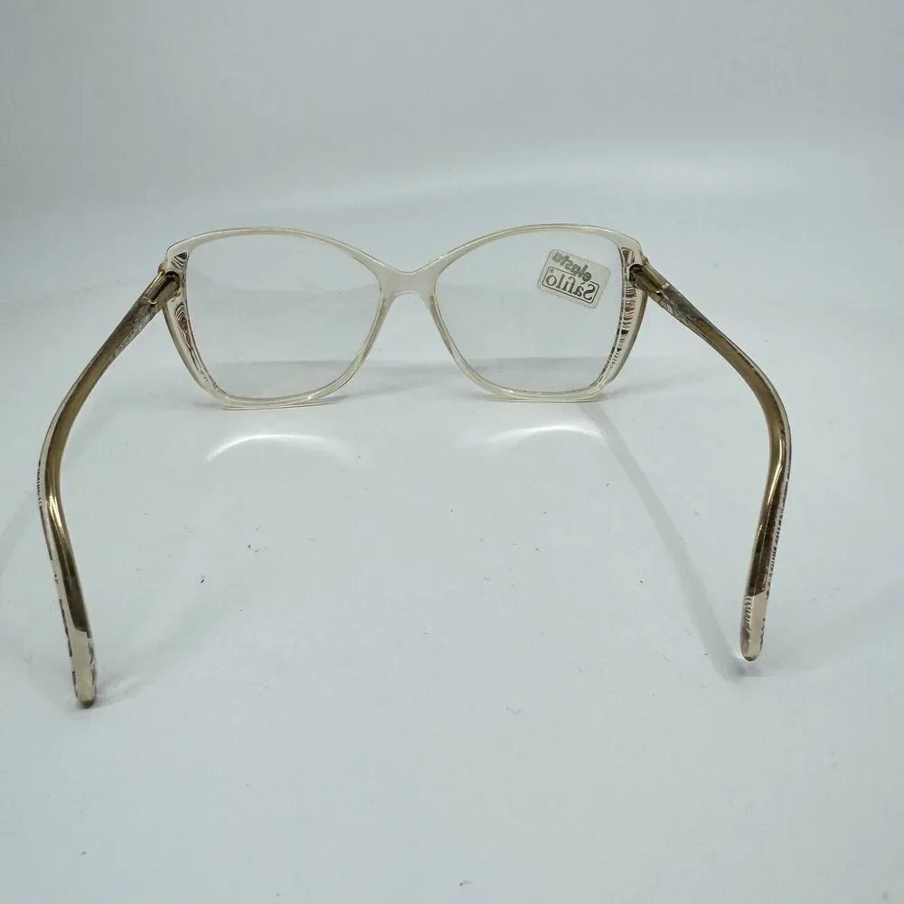 Safilo Elasta L 643‎ Eyeglasses Frames Cat Eye New Dead Stock 57-15-140 H12157